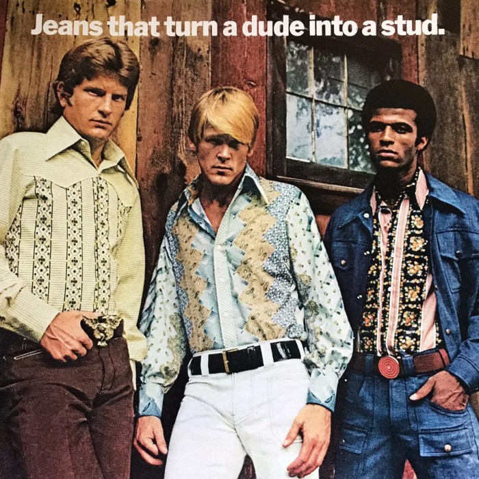 70's black mens fashion