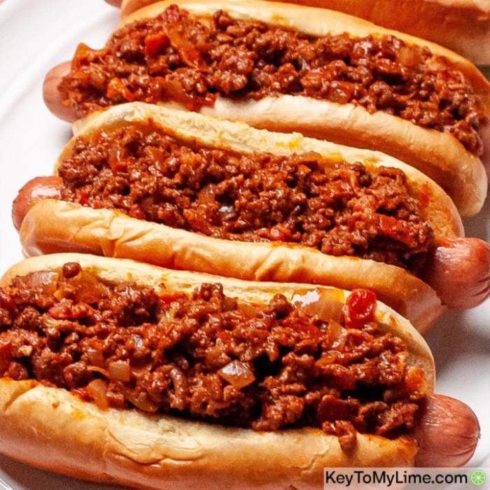 Easy hot dog chili sauce recipe