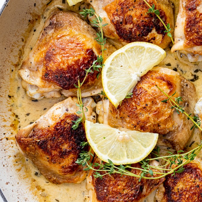 Chicken in white wine sauce recipe