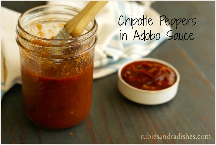 Chipotle pepper adobo sauce recipe