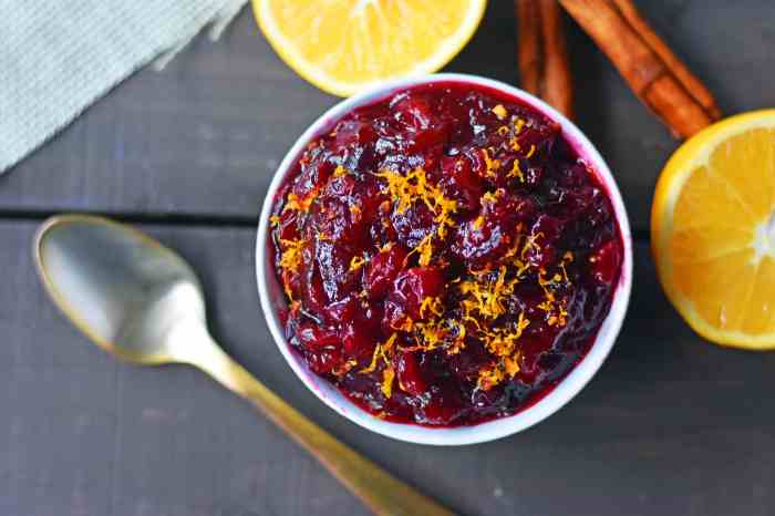 Cranberry sauce orange recipe