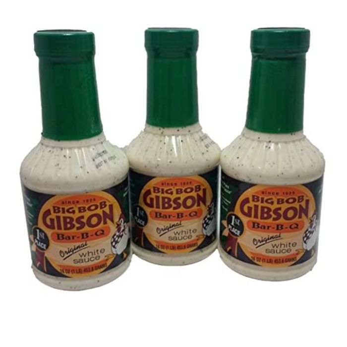 Bob gibson white sauce recipe