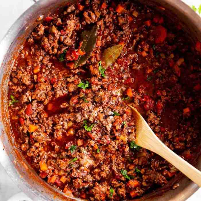 Bolognese sauce all recipes