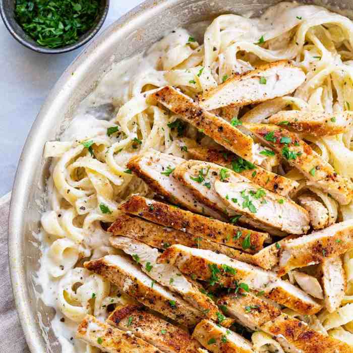 Chicken for alfredo sauce recipe