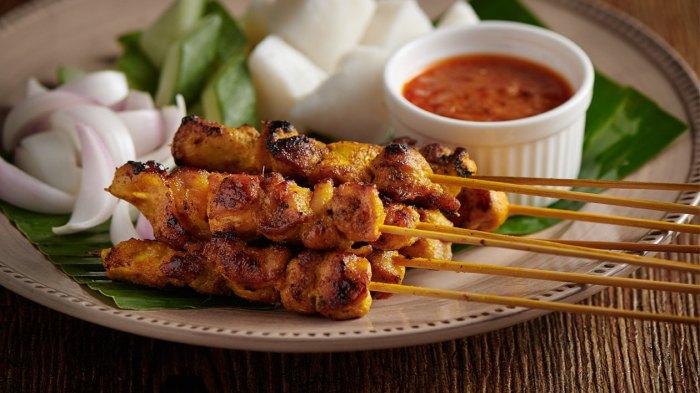 Chicken and satay sauce recipe