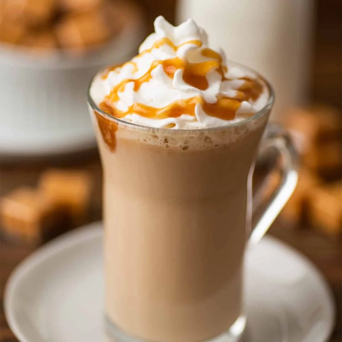 Caramel sauce coffee recipe