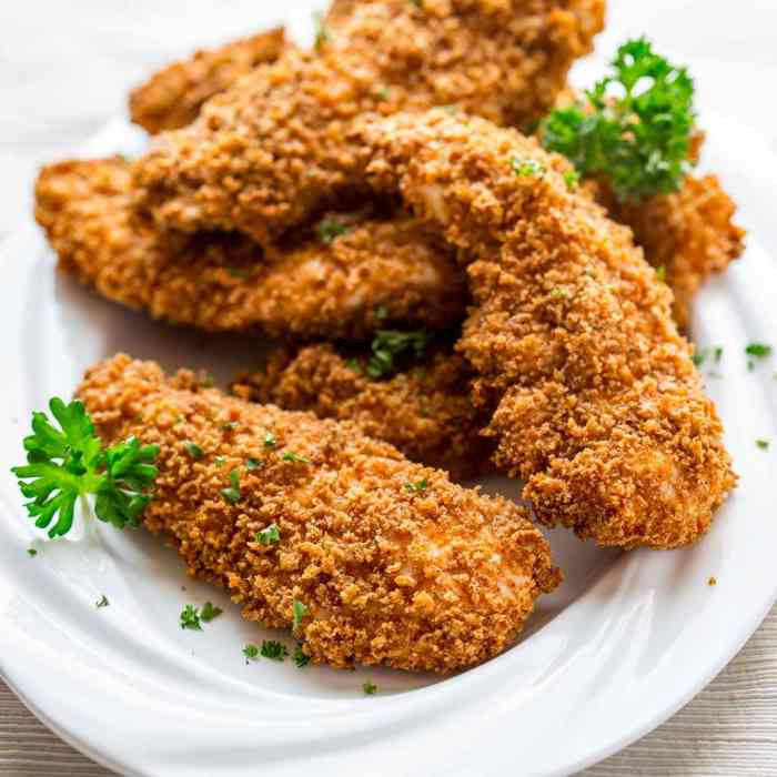 Chicken strips tender fried crispy strip tenders recipes dinner buttermilk pepper cooked family kfc nuggets recipe battered food breast cook