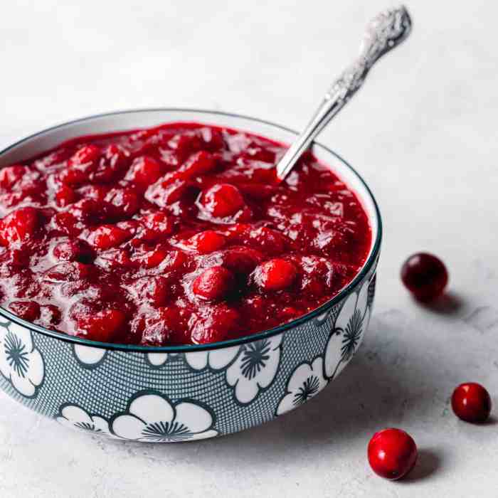 Cranberry sauce orange recipe