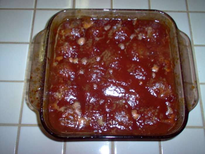 Cranberry sauce recipe for meatballs