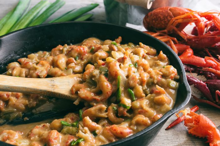 Creamy crawfish sauce recipe