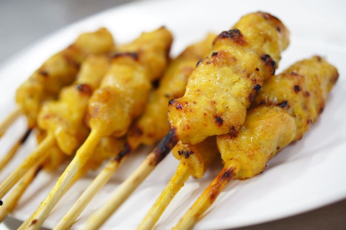 Chicken satay peanut sauce recipe thai